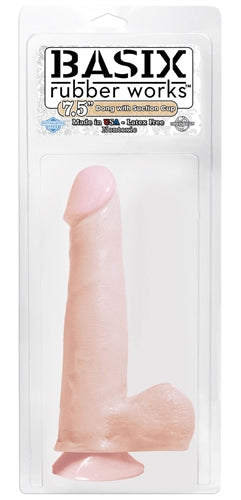 Basix Rubber Works Dildo w/ Suction Cup