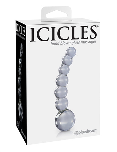 Icicles No 66 Hand Blown Glass G-Spot Dildo