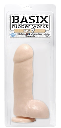 Basix Rubber Works Big Dildo w/ Suction Cup