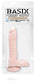 Basix Rubber Works Dildo w/ Suction Cup