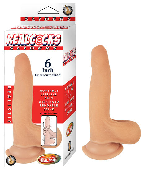 Realcocks Sliders Moveable Skin Dildo