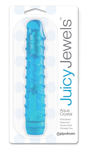 Juicy Jewels Aqua Crystal Vibrator