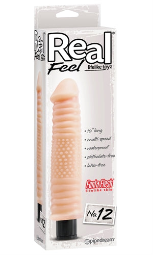 Real Feel Lifelike Toyz No. 12 Multi-Speed Waterproof Dildo