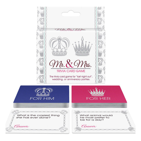 Kheper Games Mr. and Mrs Trivia Card Game