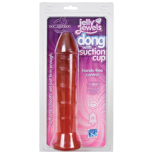 Jelly Jewels Dildo w/ Suction Cup