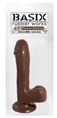 Basix Rubber Works Dildo w/ Suction Cup