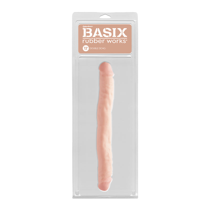 Basix Rubber Works Double Dildo PinkieWinkie