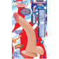 RealSkin All American Mini Whoppers Vibrating Curved Dildo w/ Balls