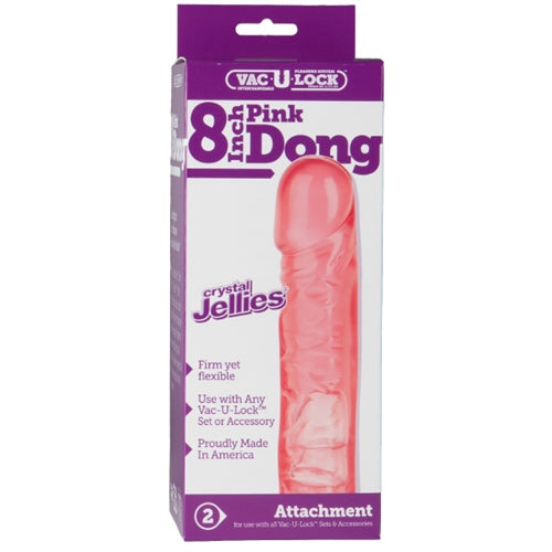 Vac-U-Lock Crystal Jellies Dildo w/ Vac-U-Lock