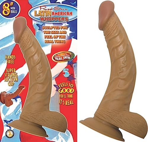 Latin American Whoppers Curved Dong with Balls