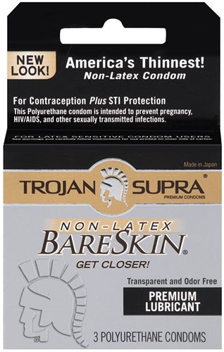 Trojan Supra BareSkin Non-Latex Condoms