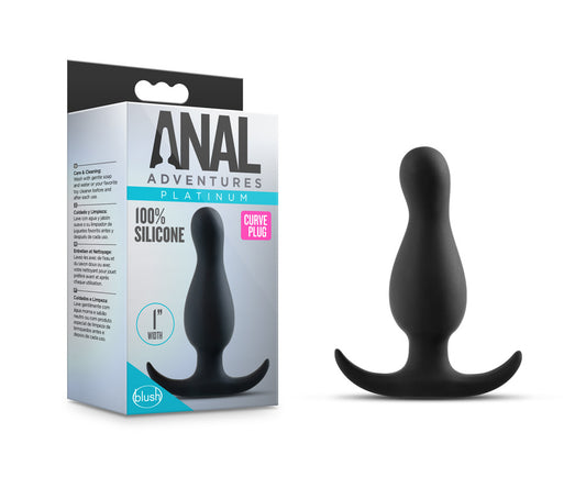 Anal Adventures Curve Plug