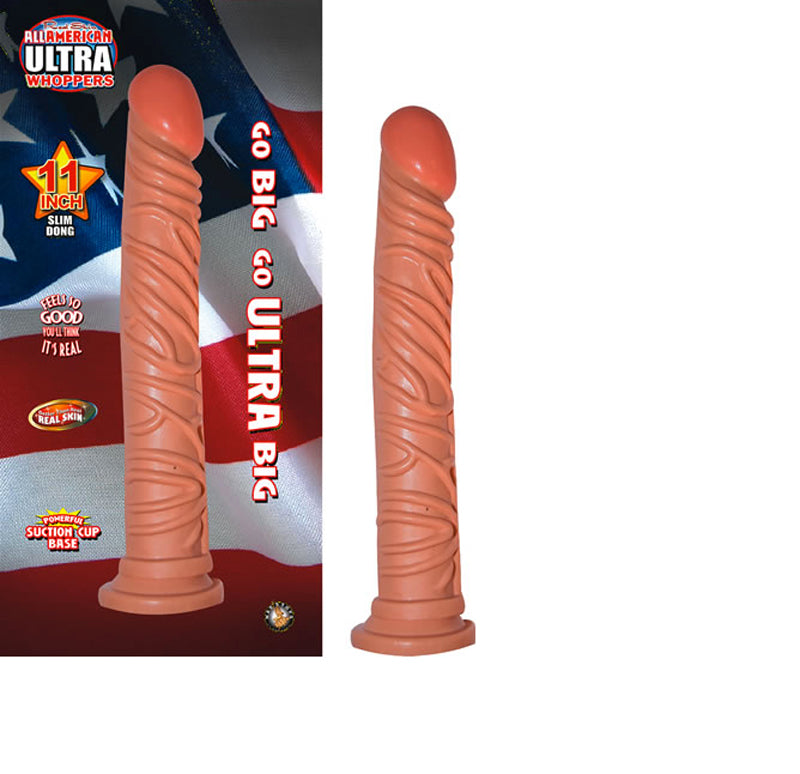 RealSkin All American Ultra Whoppers Slim Dildo