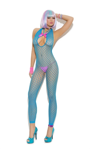 Vivace Crochet Footless Bodystocking w/ Open Crotch