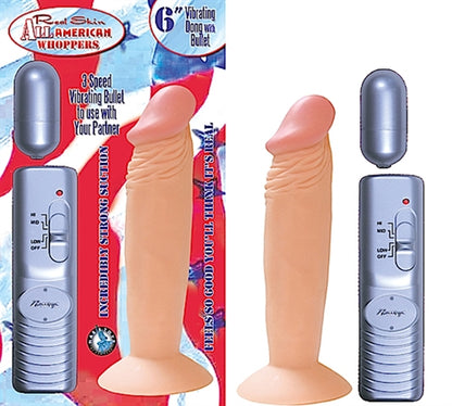 RealSkin All American Whoppers Vibrating Dildo