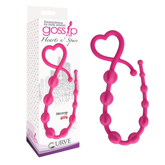 Gossip Hearts & Spurs Anal Beads