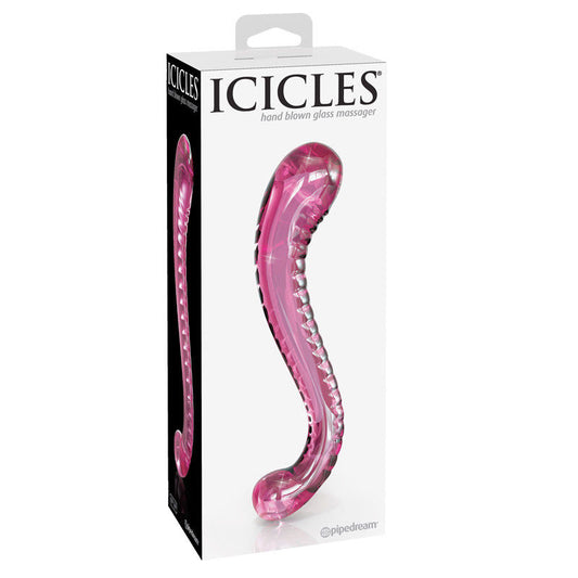 Icicles No 69 Hand Blown Glass G-Spot Dildo