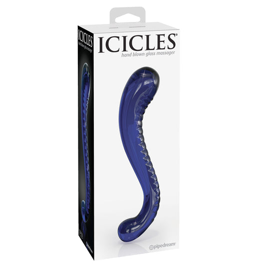 Icicles No 70 Hand Blown Glass G-Spot Dildo