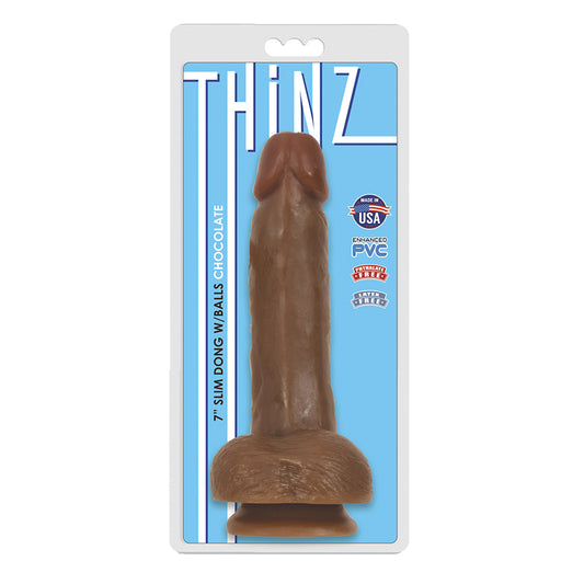 Thinz Slim Dildo w/ Balls