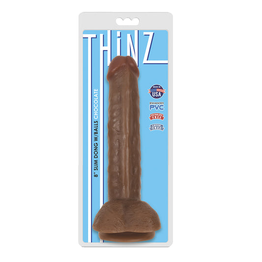 Thinz Slim Dildo w/ Balls