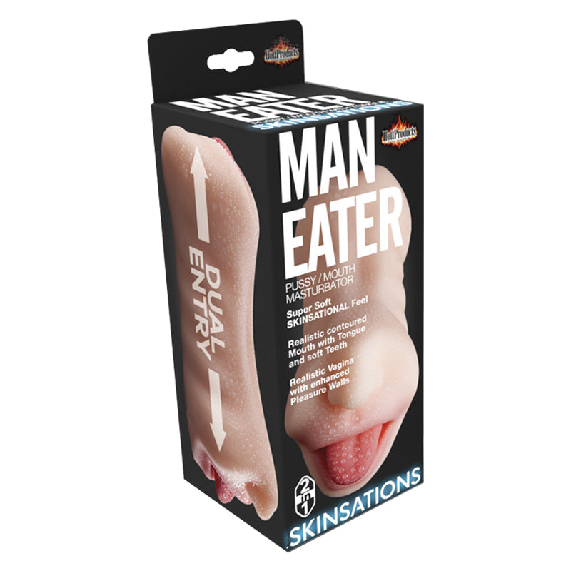 Skinsations Man Eater Pussy/Mouth Masturbator