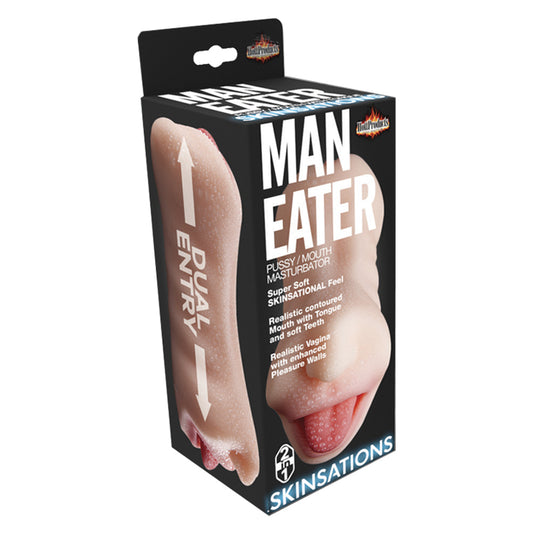 Skinsations Man Eater Pussy/Mouth Masturbator