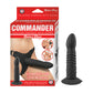 Commander Ribbed Dildo w/ Harness