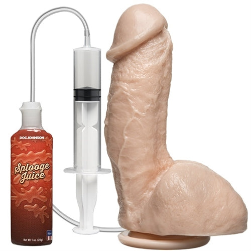 Squirting Realistic Cock w/ Splooge Juice