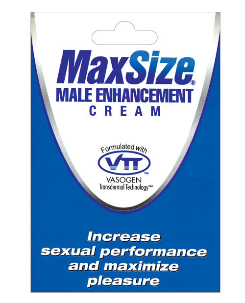 Max Size Male Enhancement Cream