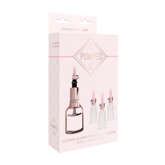 Pumped Clitoral & Nipple Pump Set