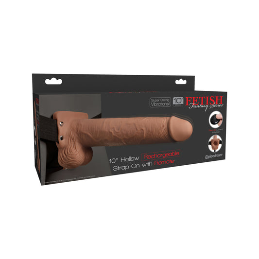 Fetish Fantasy Series Hollow Rechargeable Strap-On w/ Remote