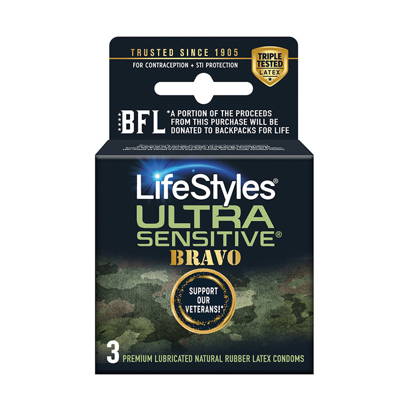 Lifestyles Ultra Sensitive Bravo Condoms