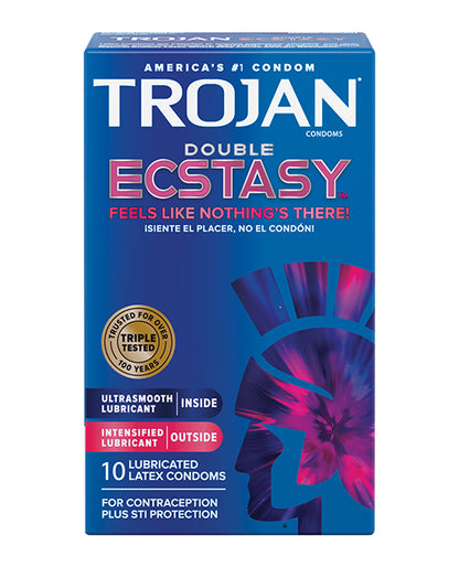 Trojan Double Ecstasy Condoms