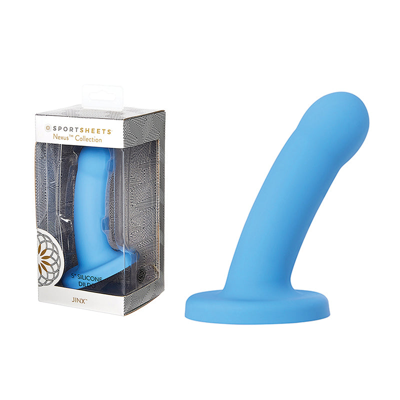 Nexus Solid Silicone 5" Dildo Jinx- Periwinkle