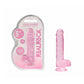 RealRock Realistic Crystal Clear Dildo w/ Balls