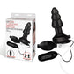 Lux Fetish 4" Inflatable Vibrating Butt Plug w/ Suction Base