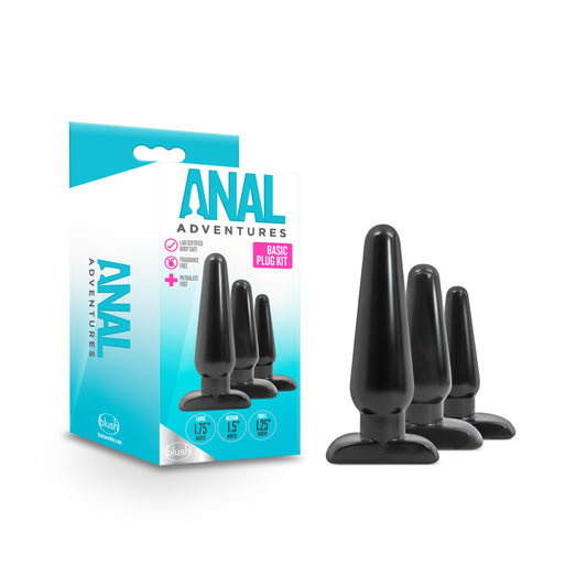 Anal Adventures Basic Plug Kit