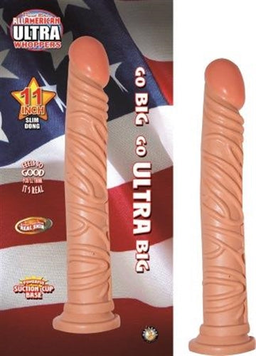 RealSkin All American Ultra Whoppers Slim Dildo