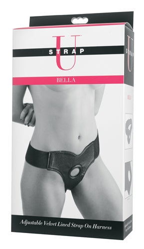 Strap-U Bella Adjustable Velvet Lined Strap-On Harness