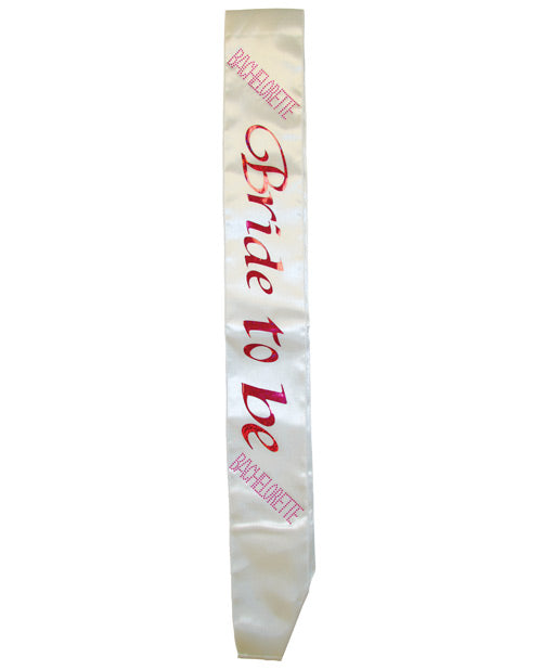 OMG Bachelorette Bride-To-Be Non-Flashing Sash