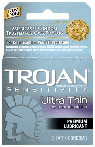 Trojan Sensitivity Ultra Thin Condoms