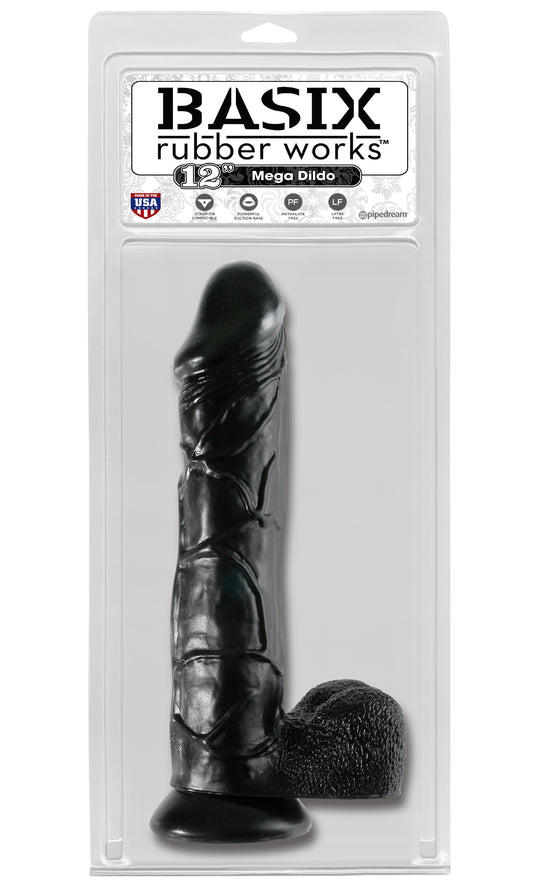 Basix Rubber Works Mega Dildo