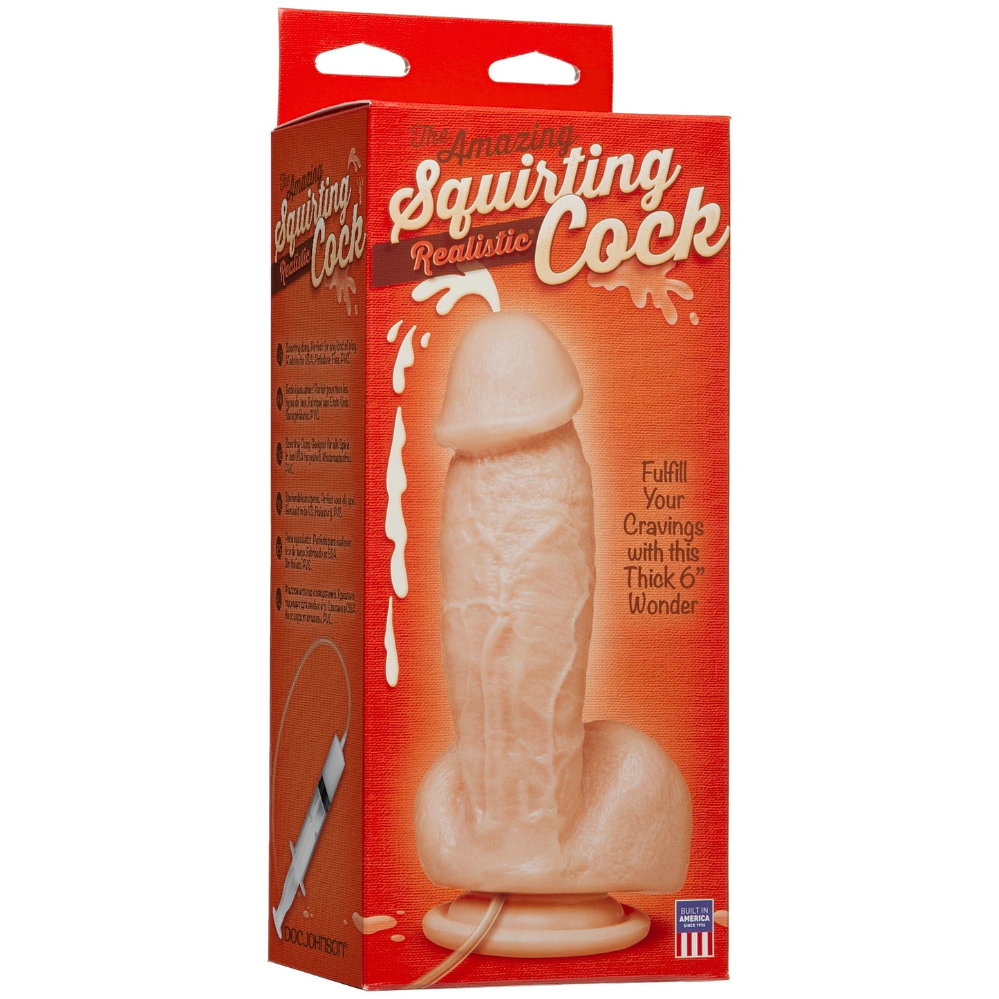 Squirting Realistic Cock w/ Splooge Juice