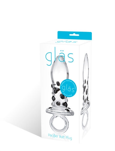 Glas Pacifier Glass Butt Plug