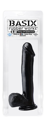 Basix Rubber Works Dildo w/ Suction Cup