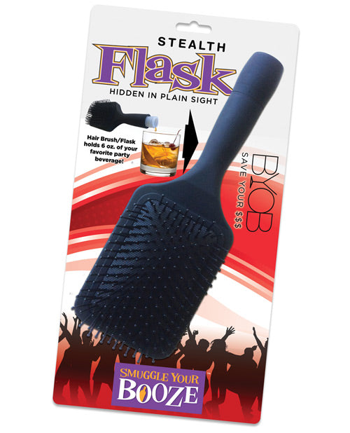 Smuggle Your Booze Brush Flask