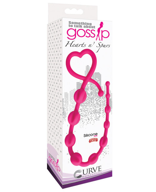 Gossip Hearts & Spurs Anal Beads