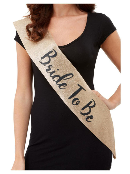 Deluxe Glitter Bride to Be Sash