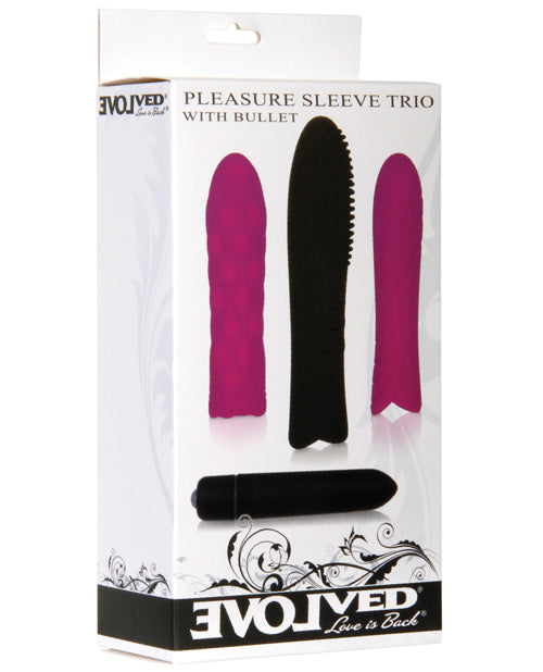 Evolved Pleasure Sleeve Trio w/ Bullet