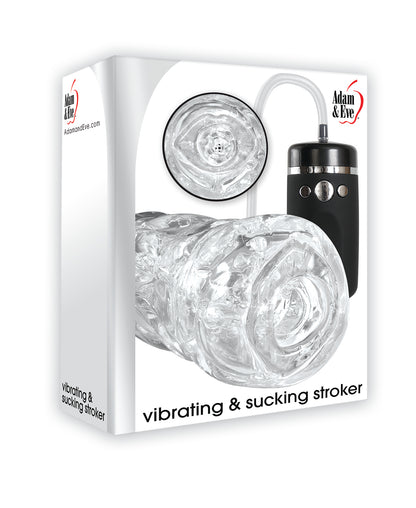 Adam & Eve Vibrating & Sucking Stroker